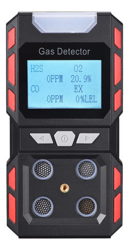 iMeistek Portable Gas Detector - 4 Units, Air Quality Meter 0