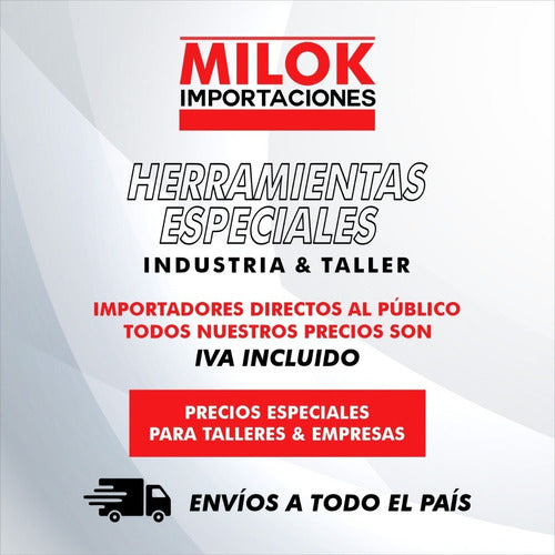 Milok Gato Carro Neumatico De Aire Industrial 5 Ton 1