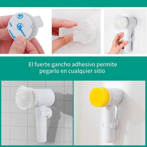 El Regalón Rotating Electric Multi-Purpose Cleaning Brush USB Charge 2