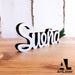 ArtLaserArg Decorative Word Dream - Handcrafted Wooden Accent 1