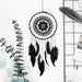 Natudeco Wall-Mounted Dreamcatcher with Feathers 3