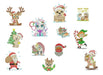 Christmas Embroidery Designs Pack for Various Embroidery Machines 0
