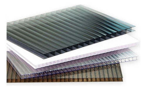 Polygal Polycarbonate Hollow Sheet Various Colors 2.90x1.05x4mm 0