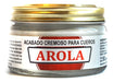 Arola Cream White Wax Leather Pomade Can 60 cc 1