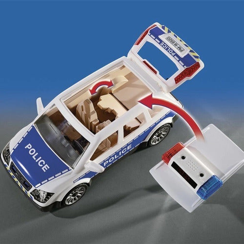 Playmobil 6920 City Police Car with Lights and Sound - Original Intek 5