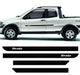 Fiat Strada Side Baguette Set Double Cab 2013 - 2018 3