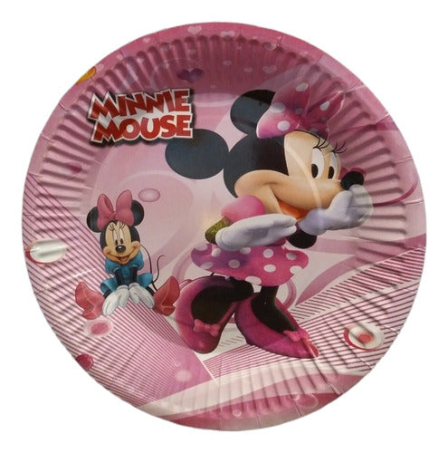 Platos Fiestas  De Mickey Y Minnie Mouse 2