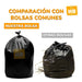 Stendy Very Resistant Black Trash Bags 80x110 X100u 4