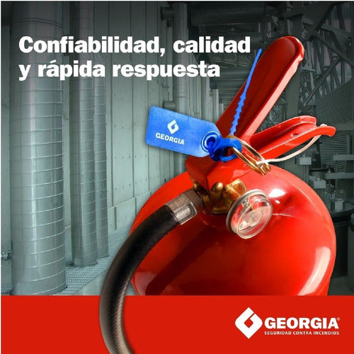 Georgia ABC Powder Fire Extinguisher 1 Kg 4 IRAM VTV 2