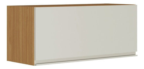 Armário Aéreo 80cm 1 Porta Horizontal Mdf Inova Ng 1