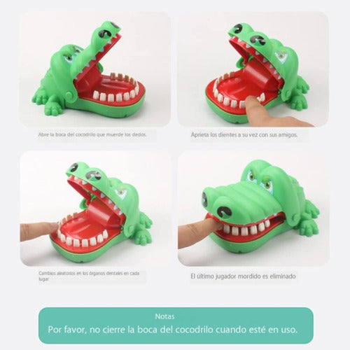 Miniso Cocodrilo Sacamuelas, Juego De Habilidad Y Reacción 2