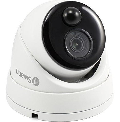 Swann SWPRO1080MSDUS 1080P with PIR Motion Sensor and 100 ft White Night Vision Dome Camera 5