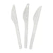 Aries Disposable Plastic Knives White X 50 Units 0