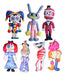 Digital Circus Pomni Jax & Friends 30cm Plush Toy 0