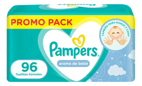 Pampers Baby Aroma Wet Wipes Promopack X96u 0