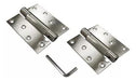 Bronzen Self-Closing Hinge 100mm X 89mm Stainless Steel Pair 0