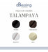 Talampaya Canelon 2-Plaza 140cm Upholstered Headboard with Free Shipping 2