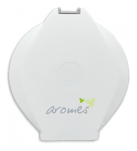 Aromes Jumbo Toilet Paper Roll Dispenser 400m Plastic Abs 0