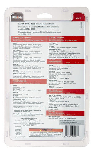 Innova 3123 Gm Obd1 Lector De Códigos Para Gm 6