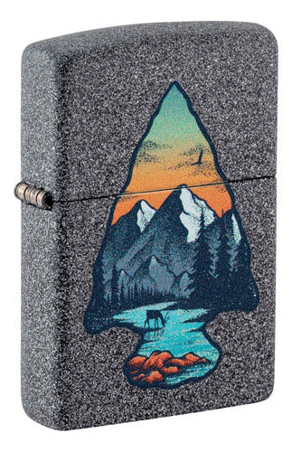 Zippo Mountain Design 46007 Original Lighter with Lifetime Warranty 0