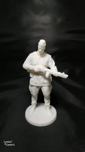 Horse3D Russian Soldiers, Tank Crews, Scale 1/16, White, WW2 4