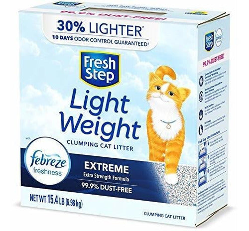 Fresh Step Lightweight Extreme Cat Litter with Febreze - 15.4 lb 0