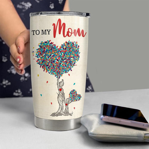 Vaso Térmico Para Mamá 590ml Líquidos Fríos O Calientes 5