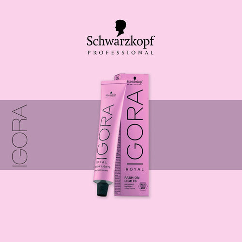 Schwarzkopf Igora Fashion Lights Hair Tint + Developer 4