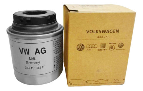 Original Volkswagen Oil Filter for VW Scirocco Sharan 1.4 Polo Indio 0