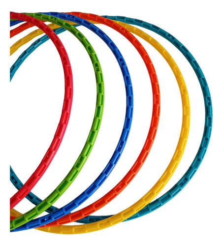 New Plast Irrompible PVC Hoop 50cm Ula Ula - Pack of 10 0