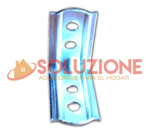 SOLUZIONE Reinforced Angles 65mm X 65mm Metal Pack of 50 Units 6