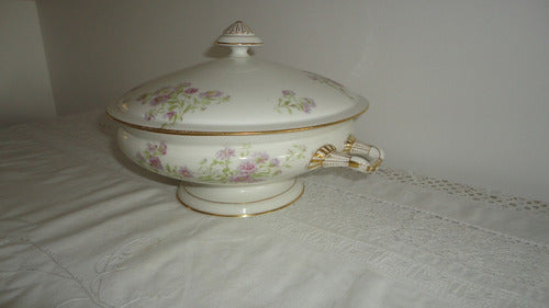 Fina Sopera Porcelana Parisina Limoges Antigua De 1900 Veala 2