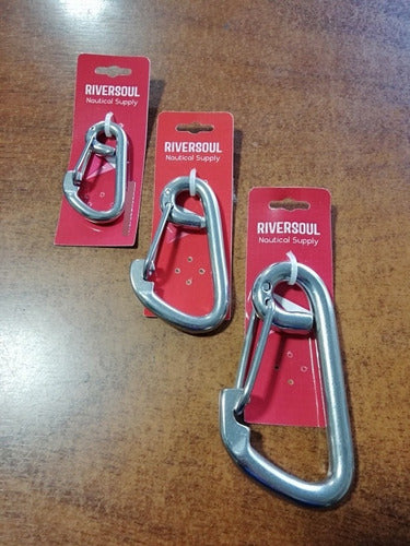 Stainless Steel 8mm Nautical Carabiner 2