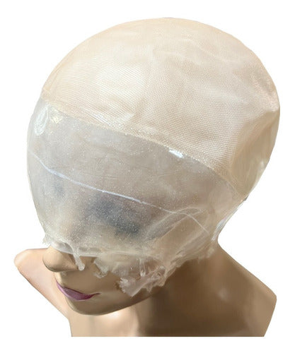 Premium Hair Implant Prosthesis Helmet for Men or Women - Medium 0