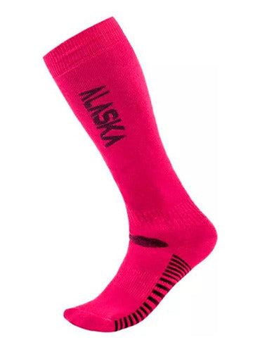 Alaska Women's Thermal Ski Snow Socks - Resistant and Cushioned 0