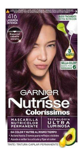 Tinta Garnier Nutrisse Colorissimo N°416 0