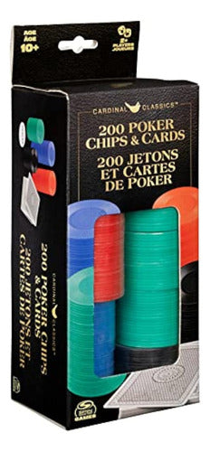 Cardinal Classics, 200 Poker Chips Set 4