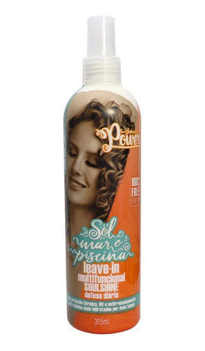 Soul Power Leave In Spray Soulshine Sol Mar Piscina Curly 0