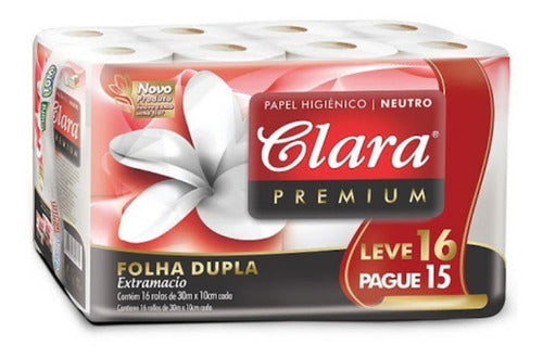 Clara Offer 16 Rolls Toilet Paper Double Sheet Todobarato 0