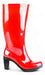 Calfor Long Rain Boot with Heel 5