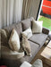 Seat Cushion for Armchair 70 x 70 High Density Washable Corduroy 7