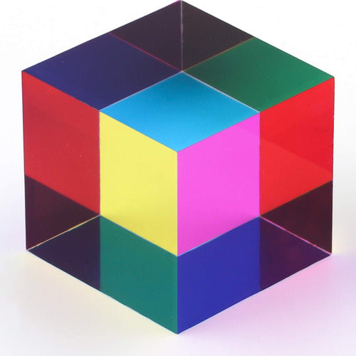 ZhuoChiMall Color Cube CMY 4cm for Children's Decoration 0