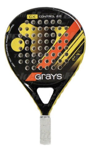 Grays Paleta Padel Attack 5.0 Or/blk Met 610010 Lefran 1