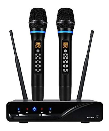 Kithouse J10 Wireless Microphone Karaoke System 0