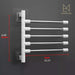 Mnl Rotating Towel Holder with 5 Arms - Adhesive Bathroom Organizer 5