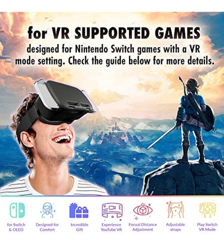 Orzly Nintendo Switch Accessories - VR Headset 1