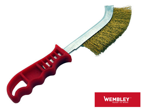 Set of 2 Plastic Handle Wembley 3928 Brushes 1