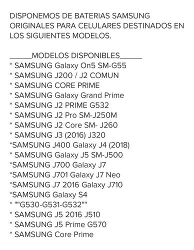 Original Samsung J2 Prime J3 J500 J7 Neo J700 J710 Battery - 100% Genuine Samsung Product with Official Warranty 2