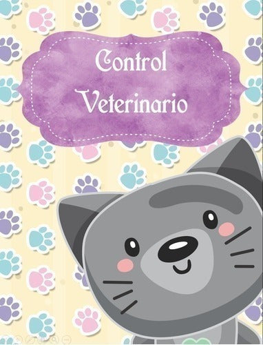 Kit Imprimible 5 Libretas Control Veterinario Mascotas / Ppt 2