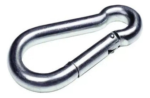 Silbeco Fire Type Carabiner Steel Galvanized No. 7 200kg 7x70 0